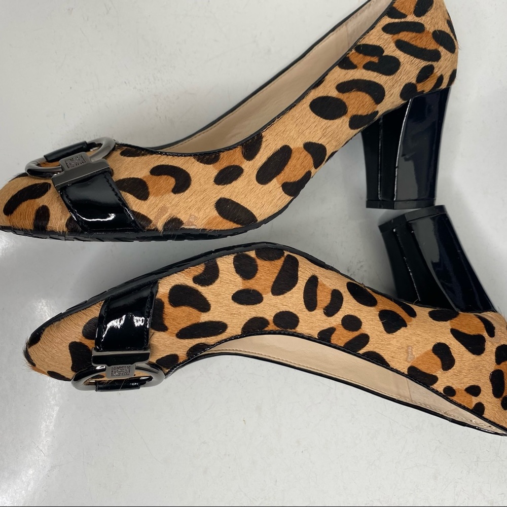 Anne Klein new animal print cow hair 6 - Picture 6 of 9